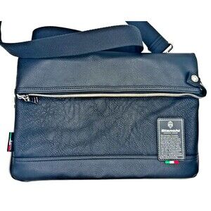 Bianchi Shoulder Bag 2Way TBPI-03 Black‎ A4 Celeste Bicycle Crossbody Travel Bag